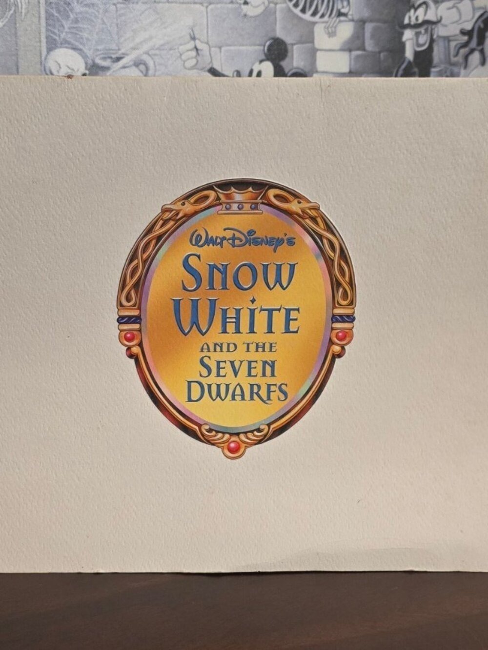 Walt Disney Exclusive Snow White Lithograph Portfolio